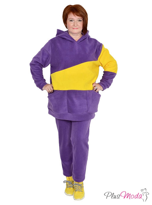 Толстовка Модель №951 размеры 44-84 - Plusmoda фото 4