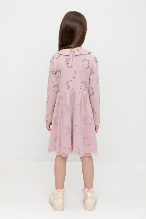 Crockid _ КР 5916/розово-сиреневый,веточки к525 платье для дев  фото 5