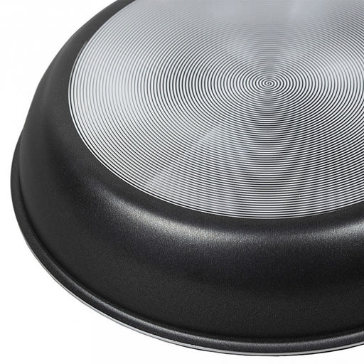 "Атлас" Сковорода с антипригарным покрытием д24см, h5,5см, s1,6мм, бакелитовая ручка (Россия)