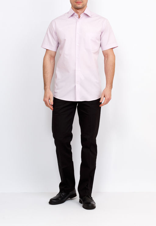 Сорочка мужская короткий рукав GREG 710/309/LIL/Z  фото 6