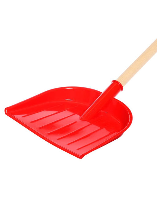 Лопата детская, деревянный черенок, 60 см, МИКС