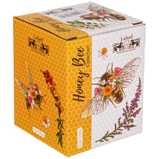 БАНКА С КРЫШКОЙ LEFARD HONEY BEE 10*8,5 СМ 300 МЛ  фото 2