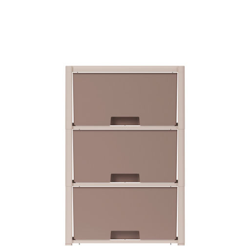 Комод "Колорит" 3-х секцион. (бежевый) М7833