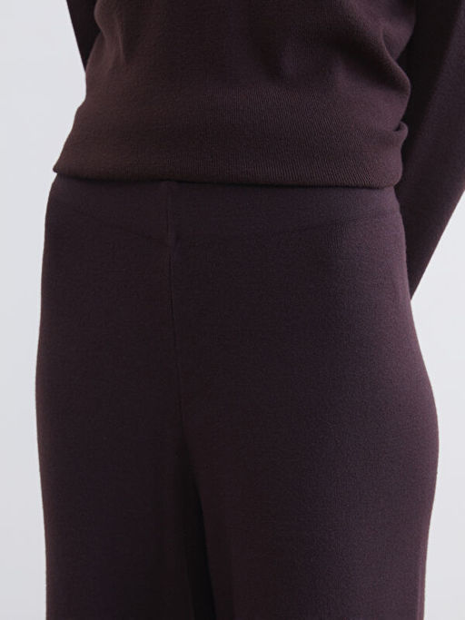 Beli Lastikli Geni? Pa?a Kad?n Triko Pantolon