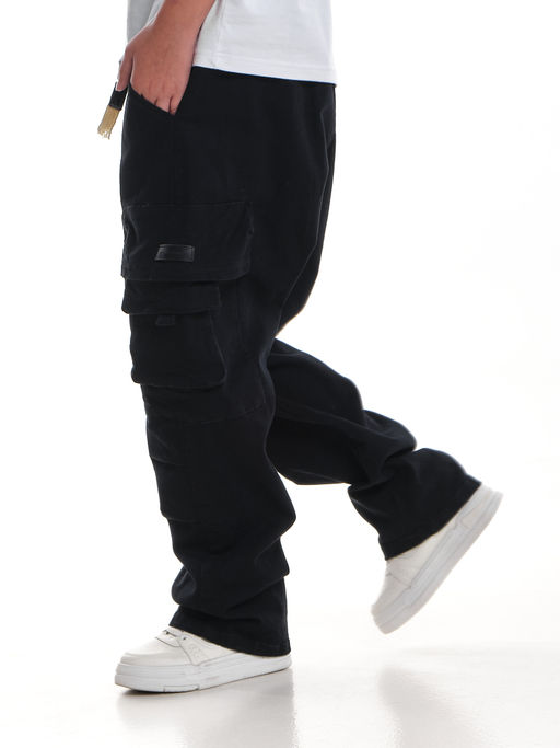 Брюки карго 33-91236 черный - Mini maxi фото 2