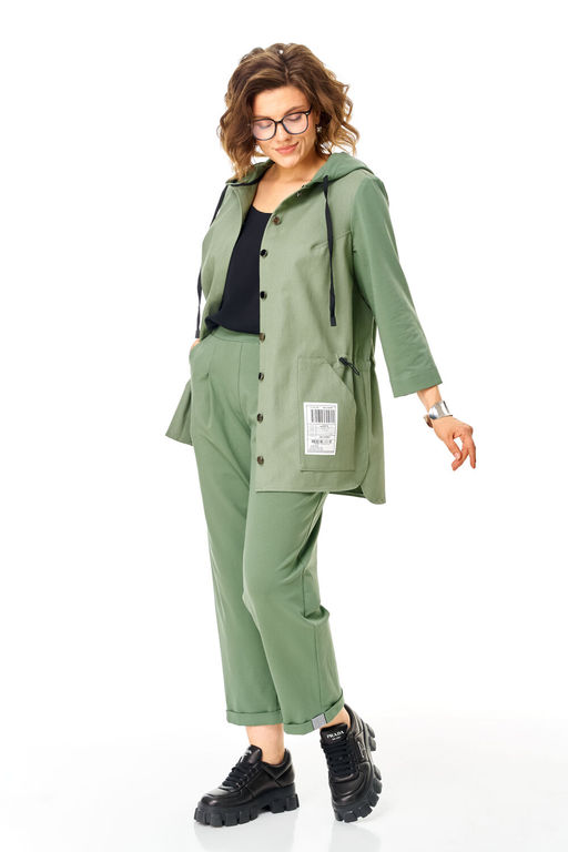 Костюм Michel Chic 1461 зеленая дымка  фото 6