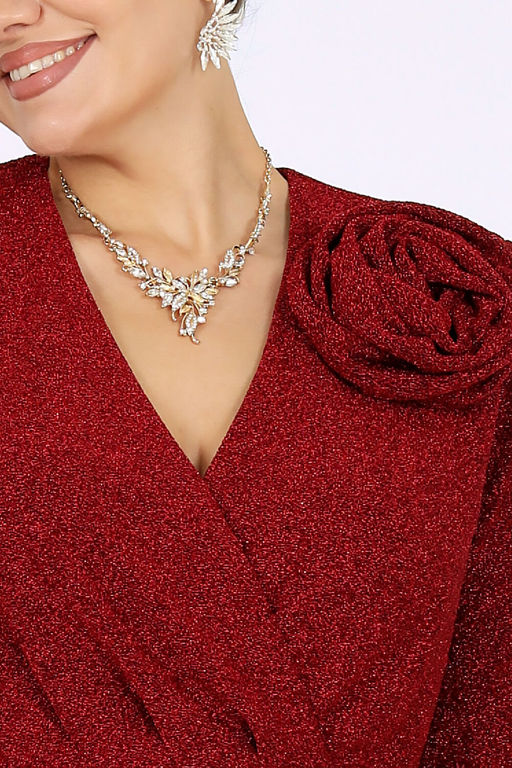 Платье Ninele 7499 красный  фото 9