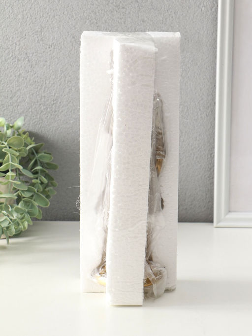 Сувенир полистоун "Девушка в банном халате" 8,5х8,5х25 см