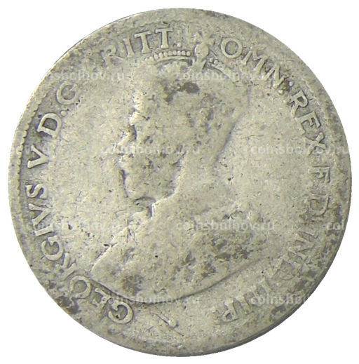 Монета 6 пенсов 1926 года Австралия