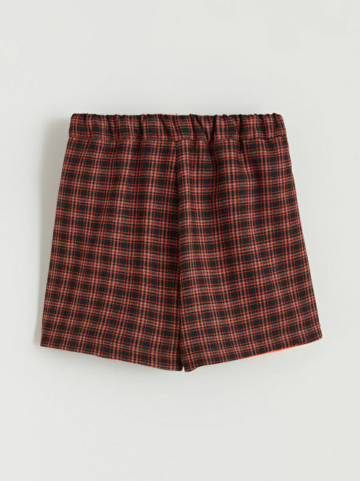 Ekose K?z ?ocuk ?ort Etek