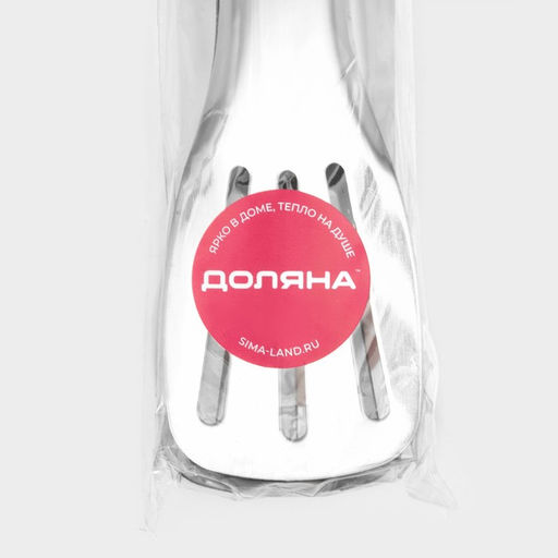 Щипцы кухонные Доляна Лопатка, 304 сталь, 33,5 см  фото 8