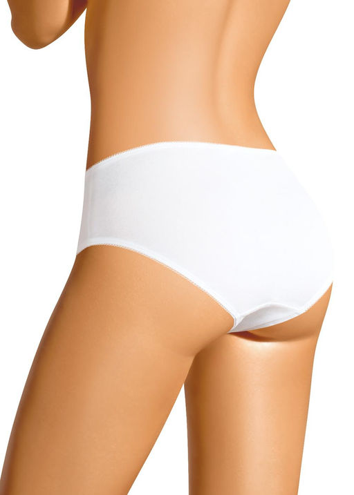CLE C964к Трусы жен. Кружево хлопок белый - Clever wear фото 2