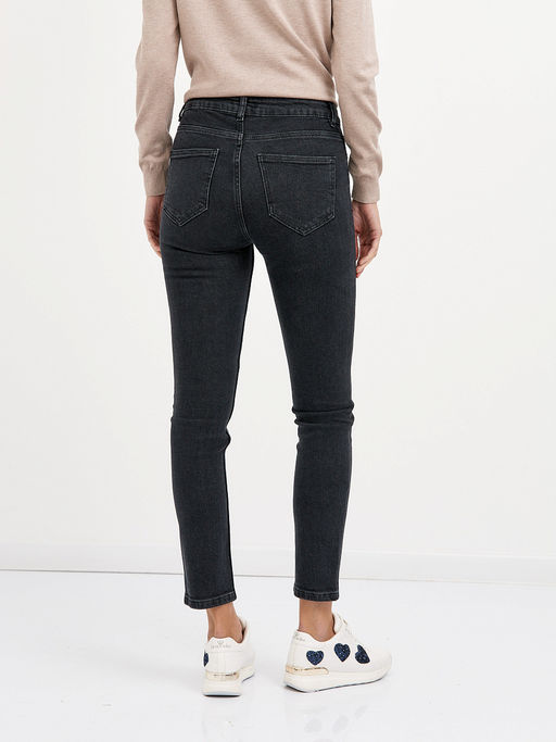 брюки женские зауженные в сером цвете - Glenfield фото 6