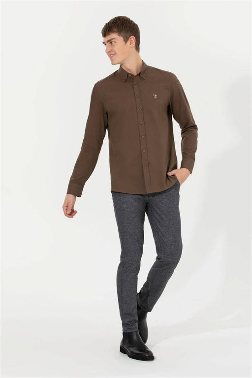 U. S. Polo Assn Мужские темно-синие брюки из плотной ткани - U.s. polo assn фото 10