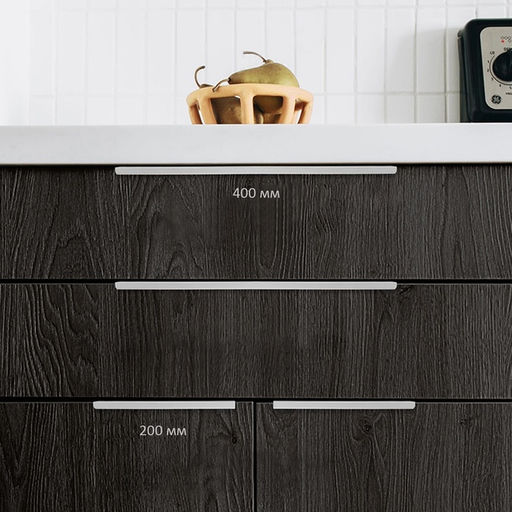 Ручка CAPPIO RT001CP, L=200 мм, м/о 160 мм, цвет матовый хром