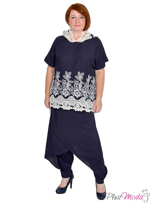 Костюм Модель №960 размеры 44-84 - Plusmoda фото 4