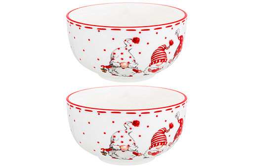 Набор салатников 2 пр. 14*14*7,5 см 600 мл Весёлые гномики - Elan gallery фото 6