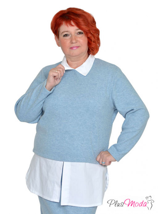 Туника Модель №1748 размеры 44-84 - Plusmoda фото 11