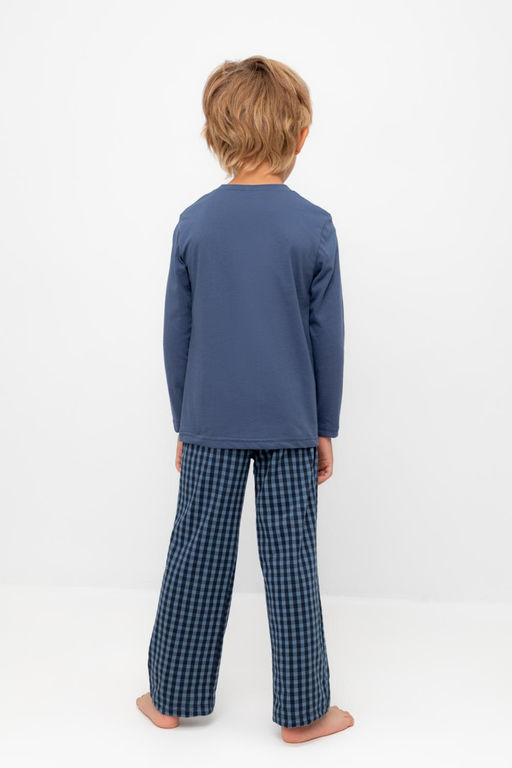 К 1600/грозовая туча,маленькая клетка пижама дет