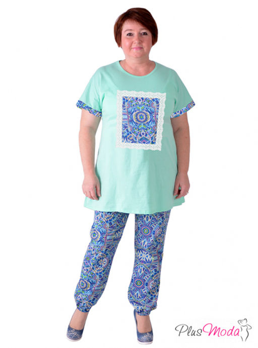 Туника Модель №431 размеры 50-80 - Plusmoda фото 3