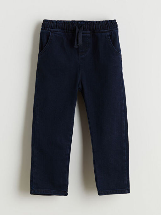 Beli Lastikli Loose Fit Erkek ?ocuk Jean Pantolon