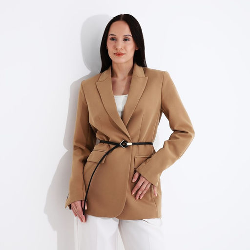 Ремень женский, ширина 1 см, пряжка металл, цвет чёрный - Simaland фото 3