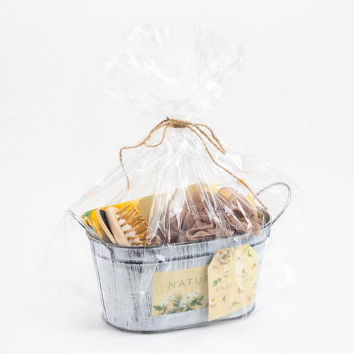 Набор подарочный Этель Enjoy life, 5 предметов, полотенце, мочалка, расчёска  фото 7