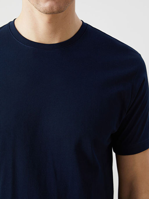 Bisiklet Yaka Penye Erkek Ti??rt