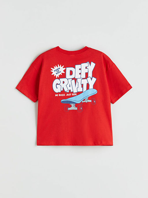 Bask?l? Erkek ?ocuk Ti??rt ve ?ort 2li