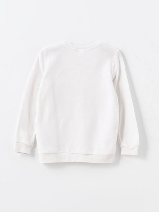 Bisiklet Yaka Nak??l? Polar K?z ?ocuk Pijama Tak?m?