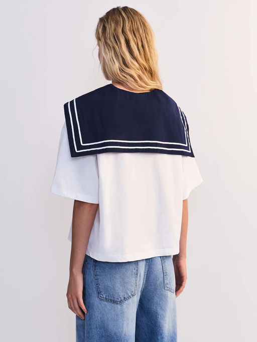 Футболка с шарфом женская / Zarina