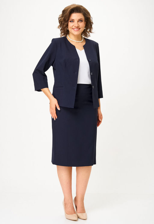 Костюм БелЭльСтиль 723/536 темно-синий фото 9