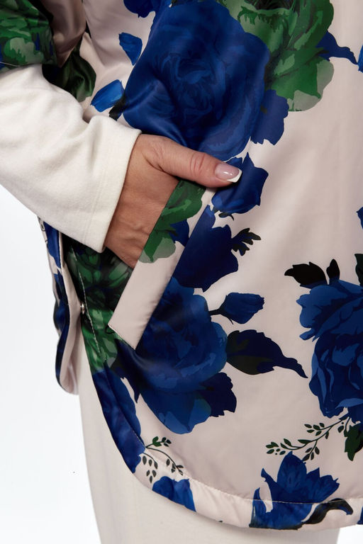 Пончо Diamant 2014 белый фото 3