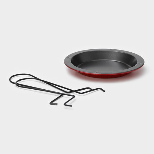 Подставка для запекания курицы - гриль «Ренард», 17×17 см, антипригарное покрытие, красная