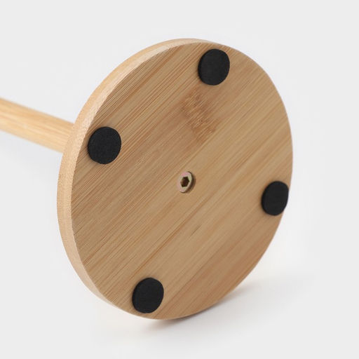 Держатель для бумажных полотенец BellaTenero, 12×12×28 см, настольный, бамбук  фото 6