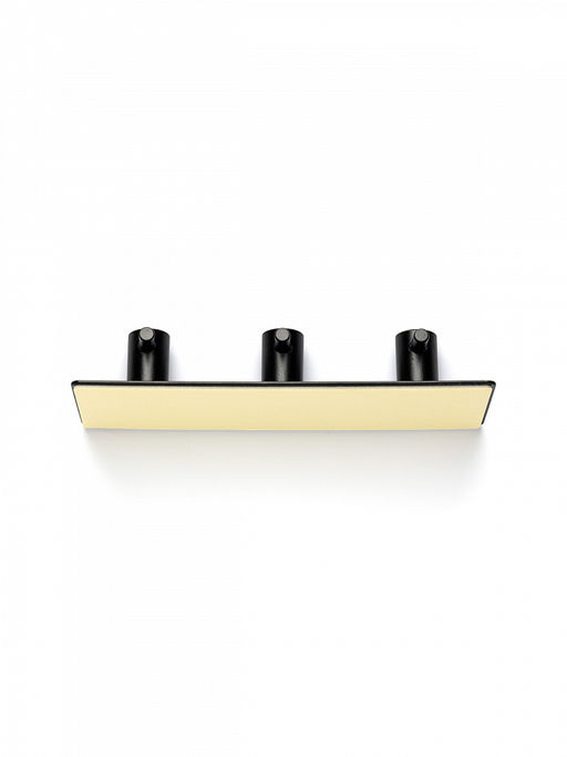 Крючок на липучке 3шт 13,5x4,5x2,8 черный железо - Denastia фото 4