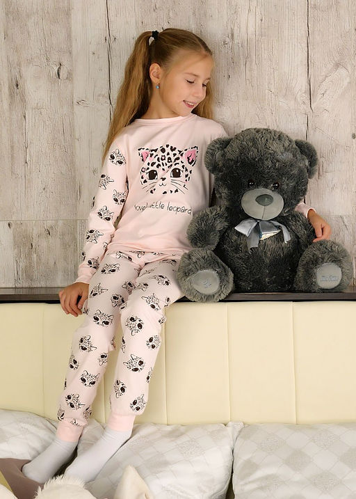 OP1702.С2 Пижама для девочки - Almond фото 3