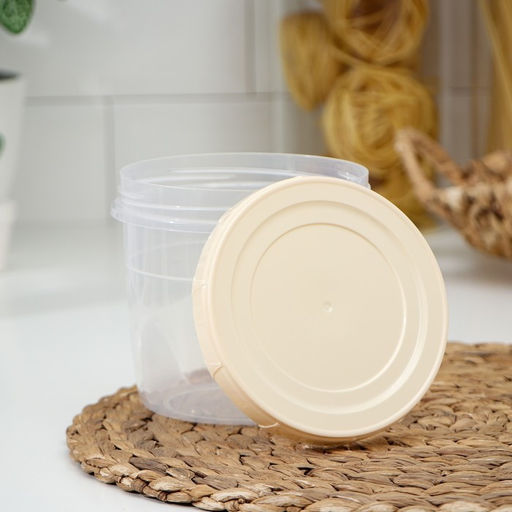 Цена за 3 шт. Банка для хранения продуктов с крышкой «Фиджи», 1 л