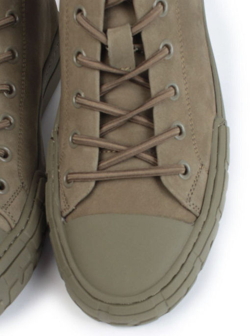 03-N72699-18 GREEN Полуботинки спортивные мужские (натуральная замша)