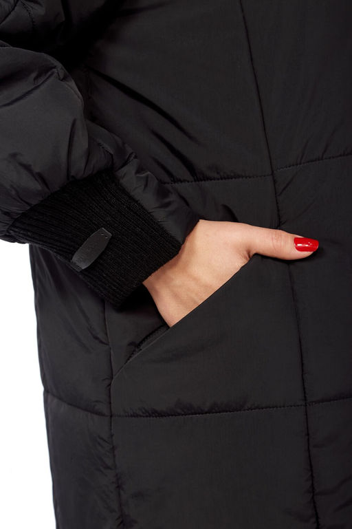 Пальто Diamant 2018 черный фото 10