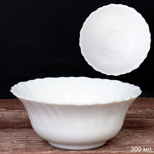 Салатник 300 мл 125 мм белый / LHBW-50XN (WHITE) /уп 6/72/ - Галеонтрейд фото 2