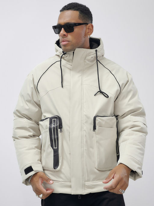 Куртка зимняя до - 20 бежевого цвета - Mtforce фото 11