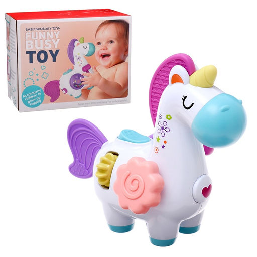 Развивающая игрушка Единорожка, звуковые эффекты