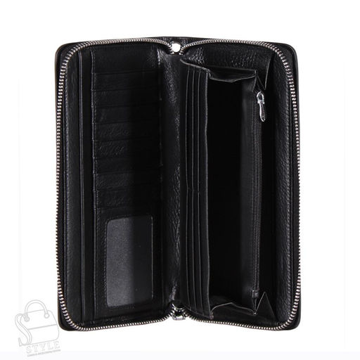 Клатч мужской кожаный 3083H black Heanbag - S-style фото 4