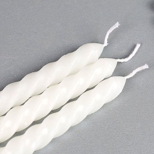 Свеча стержень 12 штук 20 см / GL-12R /уп 72/белые - Галеонтрейд фото 2