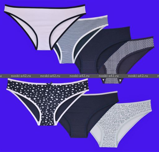 Цена за 7 шт. Трусы женские Турция Неделька - 7 шт. арт. 713001 (724001, 724003, 713003) 2XL (48-50) - For you фото 5