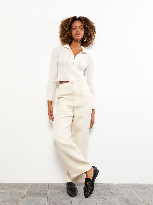 Normal Bel Standart Fit Kad?n Pantolon