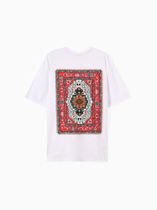 Футболка мужская KAFTAN Russian style, размер 52, белая