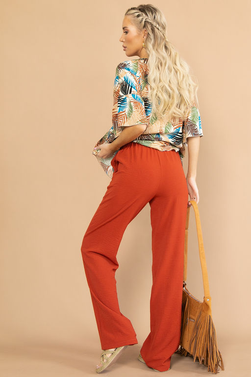 Брюки Куба (терракот)