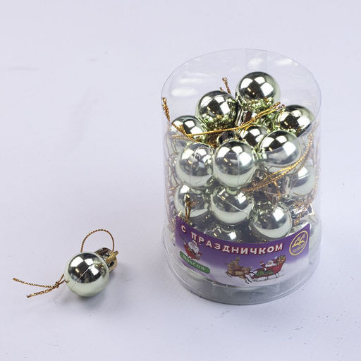 Шары НГ зол2 Зимний лес 1 см - Family фото 3